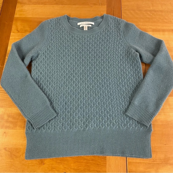 Max Studio 100% 2 ply cashmere sweater large (read) - Picture 4 of 9